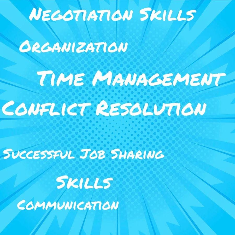 what skills are necessary for successful job sharing