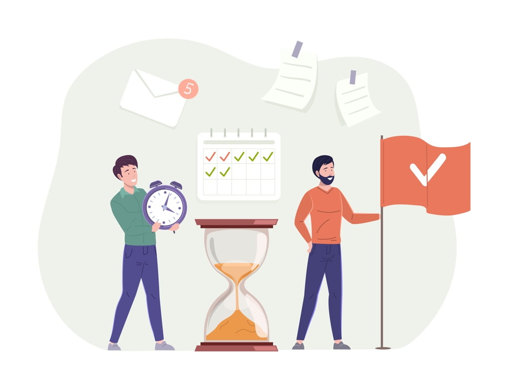efficient vs productive