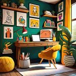 create a dedicated study space